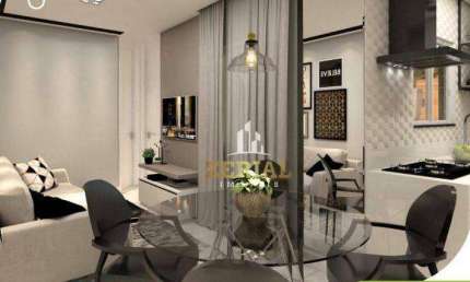 Apartamento com 2 dormitórios à venda, 50 m² por R$ 346.000,00 - Santa Maria - Santo André/SP