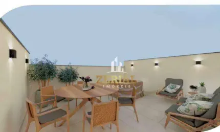 Cobertura com 2 dormitórios à venda, 87 m² por R$ 449.000,00 - Santa Maria - Santo André/SP