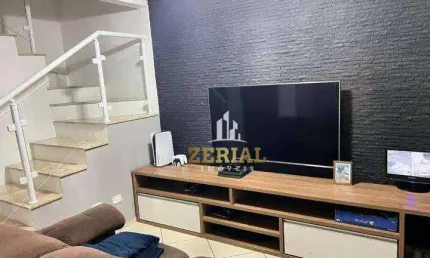 Sobrado com 2 dormitórios à venda, 90 m² por R$ 550.000,00 - Utinga - Santo André/SP