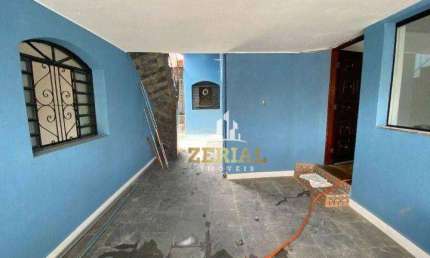 Casa com 3 dormitórios para alugar, 150 m² por R$ 5.122,00/mês - Cerâmica - São Caetano do Sul/SP