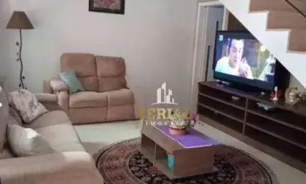 Sobrado com 3 dormitórios à venda, 149 m² por r$ 745.000,00 - osvaldo cruz - são caetano do sul/sp