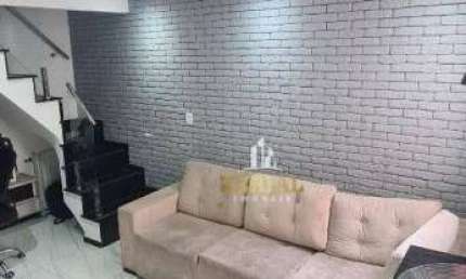 Cobertura com 2 dormitórios à venda, 110 m² por R$ 627.000 - Vila Scarpelli - Santo André/SP
