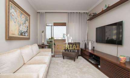 Apartamento com 3 dormitórios à venda, 105 m² por R$ 795.000,00 - Vila Bastos - Santo André/SP