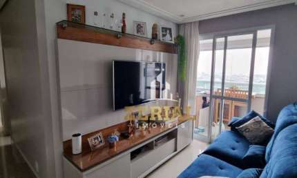 Apartamento com 3 dormitórios à venda, 78 m² por R$ 669.000,00 - Campestre - Santo André/SP