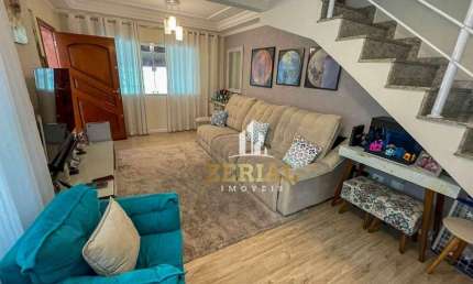 Sobrado com 4 dormitórios à venda, 280 m² por R$ 1.490.000,00 - Parque das Nações - Santo André/SP