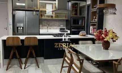 Apartamento com 3 dormitórios à venda, 90 m² por R$ 850.000,00 - Vila Assunção - Santo André/SP