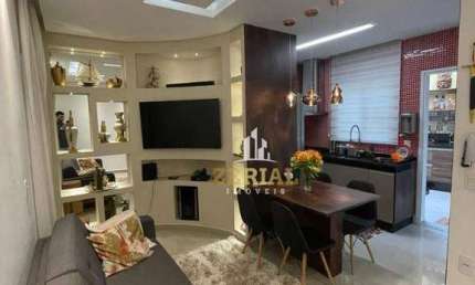 Apartamento Garden com 2 dormitórios à venda, 68 m² por R$ 590.000 - Parque das Nações - Santo André/SP