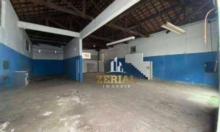 Galpão, 2800 m² - venda por R$ 26.000.000,00 ou aluguel por R$ 74.600,00/mês - Santo Antônio - São Caetano do Sul/SP