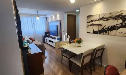 Apartamento com 2 dormitórios à venda, 50 m² por R$ 355.000,00 - Utinga - Santo André/SP