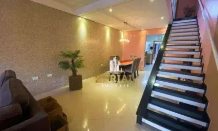 Sobrado com 3 dormitórios à venda, 136 m² por r$ 765.000,00 - vila francisco matarazzo - santo andré/sp