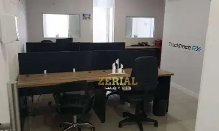 Sala, 110 m² - venda por R$ 1.276.000,00 ou aluguel por R$ 8.402,11/mês - Cerâmica - São Caetano do Sul/SP