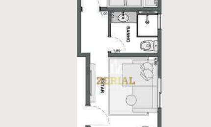 Apartamento com 1 dormitório à venda, 37 m² por R$ 329.000,00 - Nova Gerti - São Caetano do Sul/SP