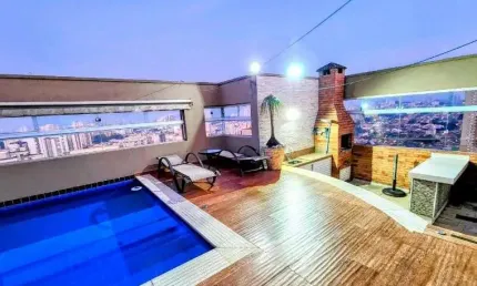 Cobertura à venda, 270 m² por R$ 3.000.000,00 - Santa Paula - São Caetano do Sul/SP