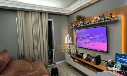 Apartamento com 2 dormitórios à venda, 62 m² por r$ 515.000,00 - santa maria - são caetano do sul/sp
