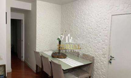 Apartamento com 2 dormitórios à venda, 52 m² por R$ 450.000,00 - Campestre - Santo André/SP