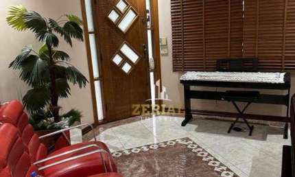 Sobrado com 3 dormitórios à venda, 195 m² por R$ 1.250.000,00 - Vila Camilópolis - Santo André/SP
