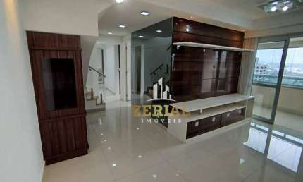 Cobertura, 158 m² - venda por R$ 1.200.000,00 ou aluguel por R$ 8.180,00/mês - Campestre - Santo André/SP