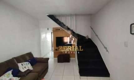 Sobrado com 2 dormitórios à venda, 162 m² por R$ 780.000,00 - Olímpico - São Caetano do Sul/SP