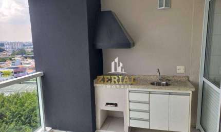 Apartamento com 2 dormitórios para alugar, 75 m² por R$ 5.147/mês - Barcelona - São Caetano do Sul/SP