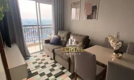 Apartamento com 2 dormitórios à venda, 51 m² por R$ 405.000,00 - Utinga - Santo André/SP
