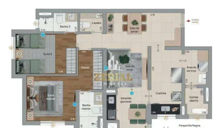 Apartamento com 2 dormitórios à venda, 85 m² por R$ 1.005.000,00 - Santa Paula - São Caetano do Sul/SP