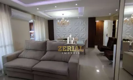 Apartamento com 3 dormitórios à venda, 78 m² por r$ 795.000,00 - campestre - santo andré/sp