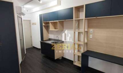 Studio com 1 dormitório para alugar, 20 m² por R$ 3.000,00/mês - Barcelona - São Caetano do Sul/SP