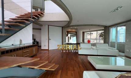 Cobertura com 5 dormitórios, 414 m² - venda por R$ 3.500.000,00 ou aluguel por R$ 17.716,00/mês - Jardim - Santo André/SP