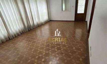 Casa com 2 dormitórios para alugar, 199 m² por R$ 7.232,00/mês - Jardim - Santo André/SP