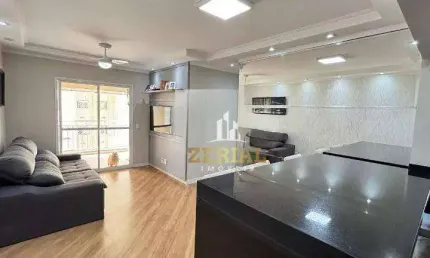Apartamento com 3 dormitórios à venda, 76 m² por R$ 665.000,00 - Campestre - Santo André/SP