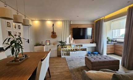 Apartamento com 2 dormitórios à venda, 73 m² por R$ 560.000,00 - Vila Humaitá - Santo André/SP