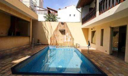 Sobrado com 5 dormitórios, 483 m² - venda por R$ 1.900.000,00 ou aluguel por R$ 10.260,00/mês - Campestre - Santo André/SP