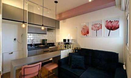 Apartamento com 2 dormitórios à venda, 43 m² por R$ 405.000,00 - Bairro Jardim - Santo André/SP