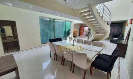 Sobrado com 4 dormitórios para alugar, 640 m² por R$ 16.668,20/mês - Santa Maria - São Caetano do Sul/SP