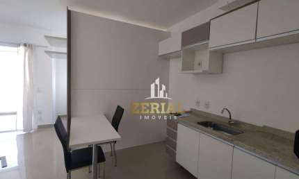 Studio com 1 dormitório para alugar, 35 m² por R$ 3.176,77/mês - Rudge Ramos - São Bernardo do Campo/SP