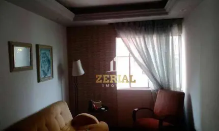 Apartamento com 2 dormitórios para alugar, 54 m² por R$ 3.060,00/mês - Olímpico - São Caetano do Sul/SP