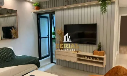 Apartamento com 2 dormitórios à venda, 92 m² por r$ 1.150.000 - campestre - santo andré/sp