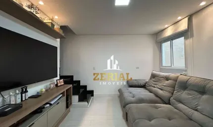 Cobertura com 2 dormitórios à venda, 108 m² por r$ 599.900,00 - parque das nações - santo andré/sp