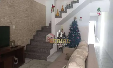 Sobrado com 3 dormitórios à venda, 171 m² por R$ 850.000,00 - Osvaldo Cruz - São Caetano do Sul/SP