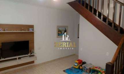 Sobrado com 2 dormitórios à venda, 145 m² por R$ 405.000,00 - Fundação - São Caetano do Sul/SP