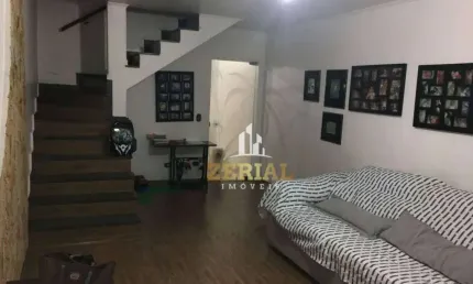 Sobrado à venda, 210 m² por r$ 860.000,00 - santa maria - são caetano do sul/sp