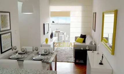 Apartamento à venda, 60 m² por r$ 536.000,00 - campestre - santo andré/sp