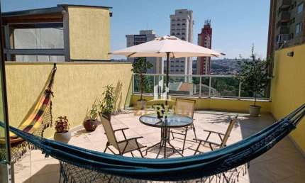 Cobertura à venda, 180 m² por R$ 958.000,00 - Jardim - Santo André/SP