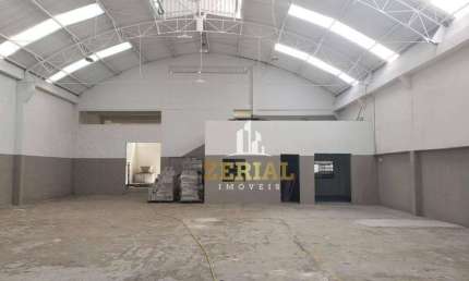 Galpão, 2640 m² - venda por R$ 14.894.000,00 ou aluguel por R$ 93.733,00/mês - Campestre - Santo André/SP