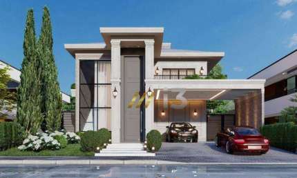 Casa com 4 dormitórios à venda, 340 m² por R$ 4.300.000,00 - Condominio Granville Atibaia - Atibaia/SP