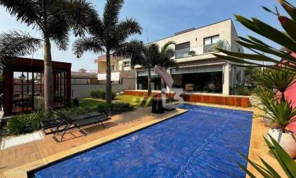Casa com 4 dormitórios à venda, 429 m² por R$ 3.890.000,00 - Condomínio Shambala II - Atibaia/SP