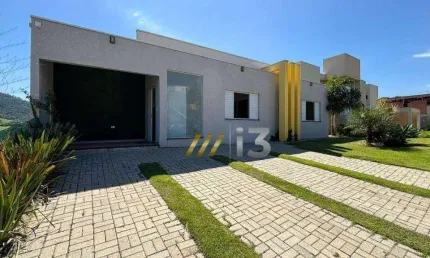 Casa com 3 suítes à venda, 1000 m² de terreno e 382 m² construção  por R$ 1.550.000 - Condomínio Terras Fazenda Santana - Atibaia/SP