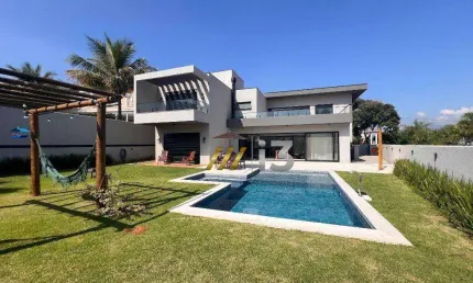 Casa com 4 dormitórios à venda, 472 m² por R$ 4.490.000,00 - Condominio Porto Atibaia - Atibaia/SP