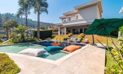 Casa com 4 dormitórios, 579 m² - venda por R$ 5.150.000,00 ou aluguel por R$ 25.000,00/mês - Condominio Porto Atibaia - Atibaia/SP