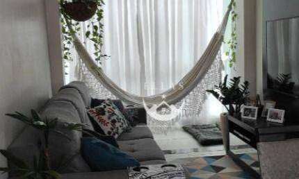 Apartamento com 2 dormitórios à venda, 75 m² por R$ 567.100 - Campo Grande - Santos/SP